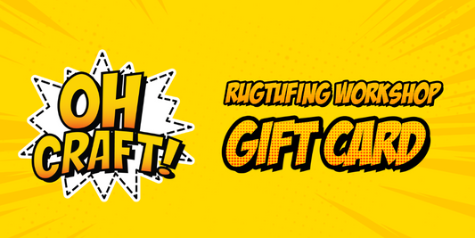 Rugtufting Workshop Gift Card (60x60cm)