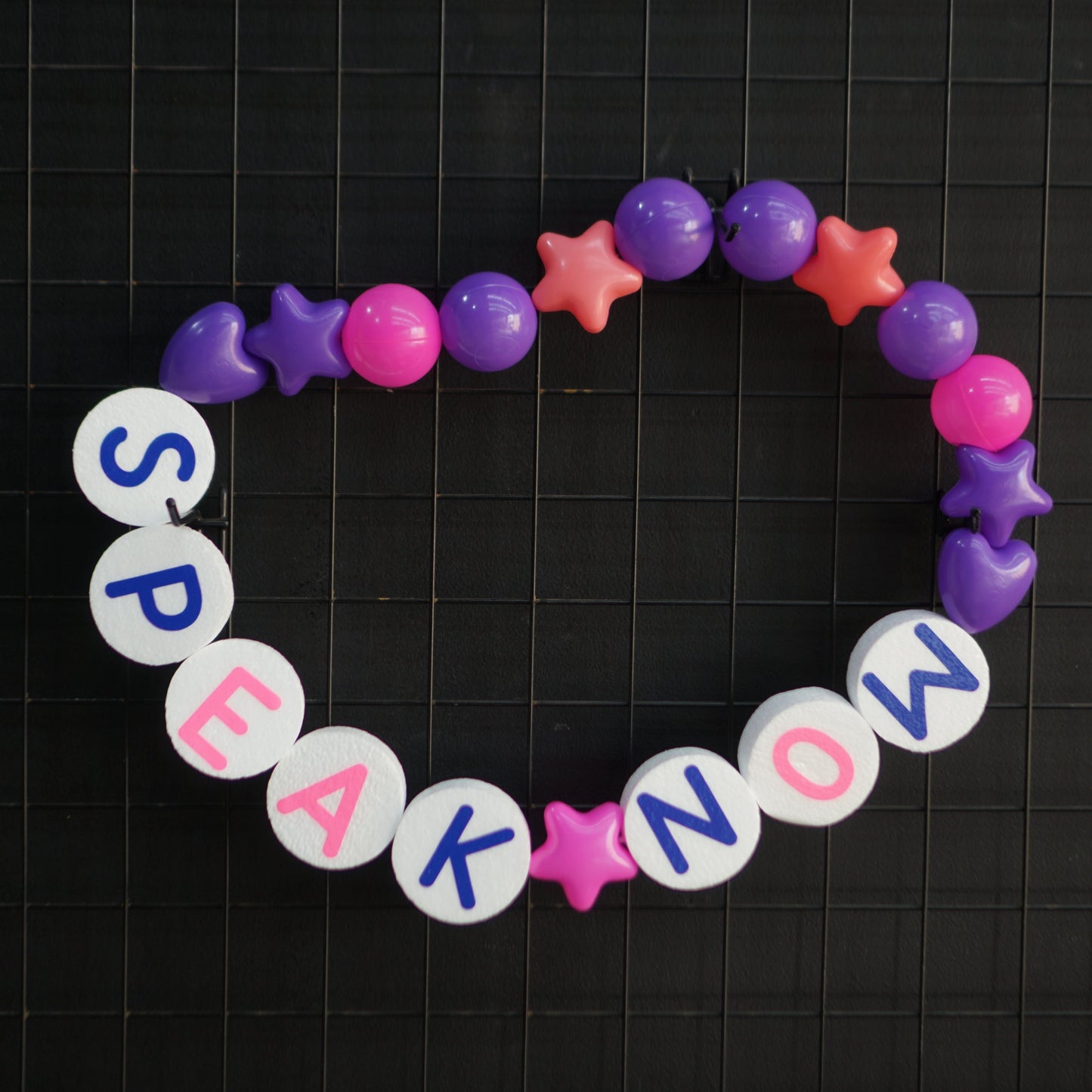 Speak Now Friendship Bracelet Garland