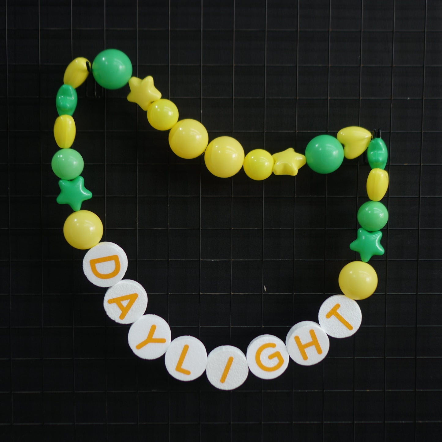 Daylight Friendship Bracelet Garland