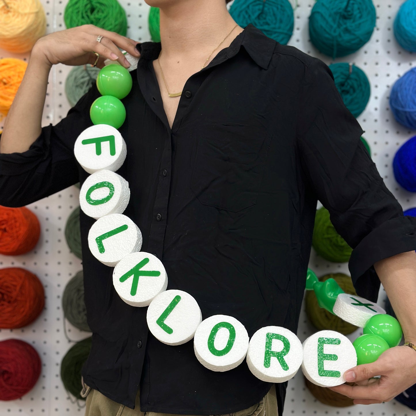 Folklore Friendship Bracelet Garland