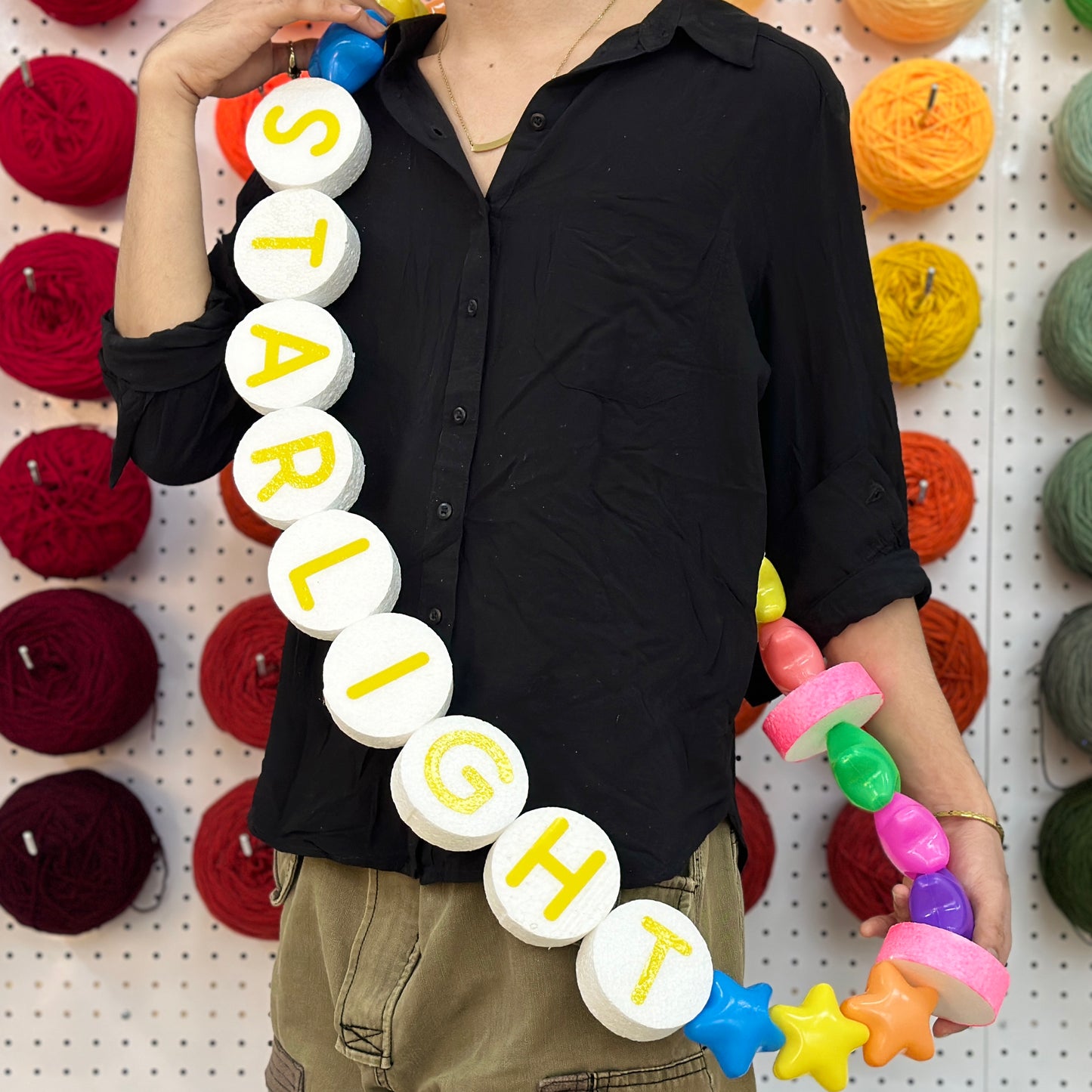 Starlight Friendship Bracelet Garland