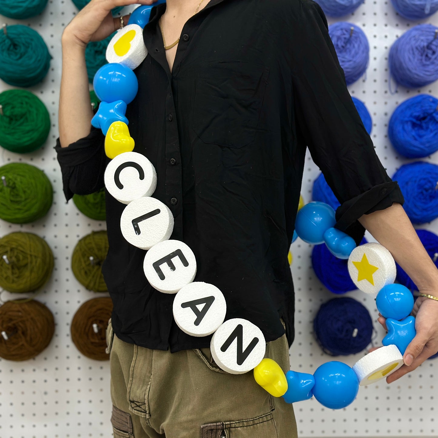 Clean Friendship Bracelet Garland