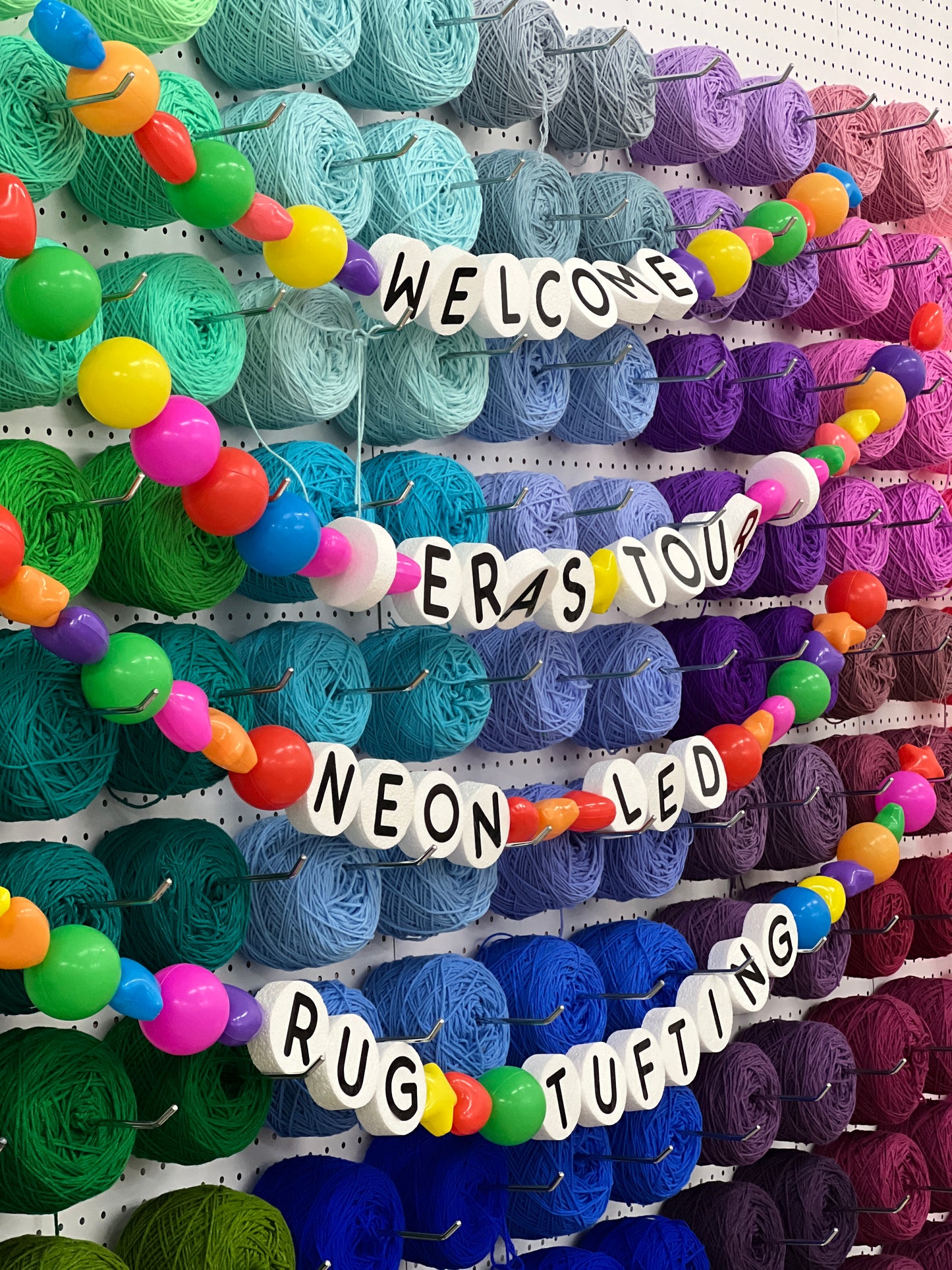 Giant Friendship Bracelet Garland