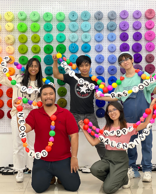 Giant Friendship Bracelet Garland