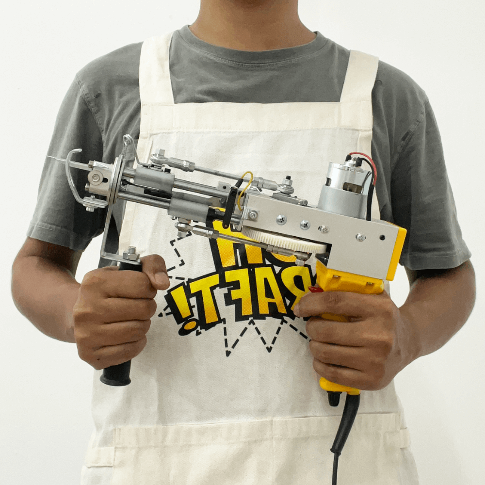 Tufting Gun Kit, 2 in 1 Loop Pile Cut Pile Rug Tufting Kit , Rug Gun Machine