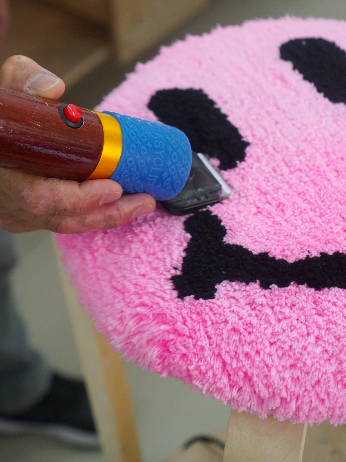Stool Rug Tufting Masterclass